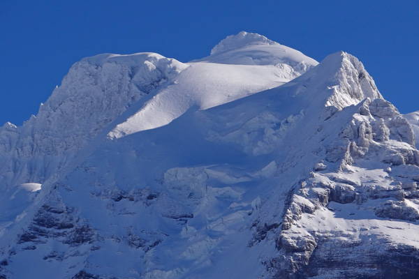 Silberhorn und Jungfrau, Winter 2013
